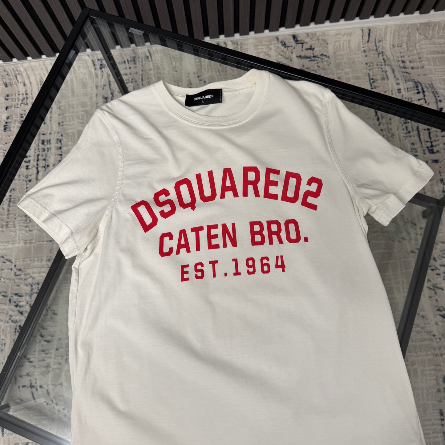 DSQ White T-Shirt