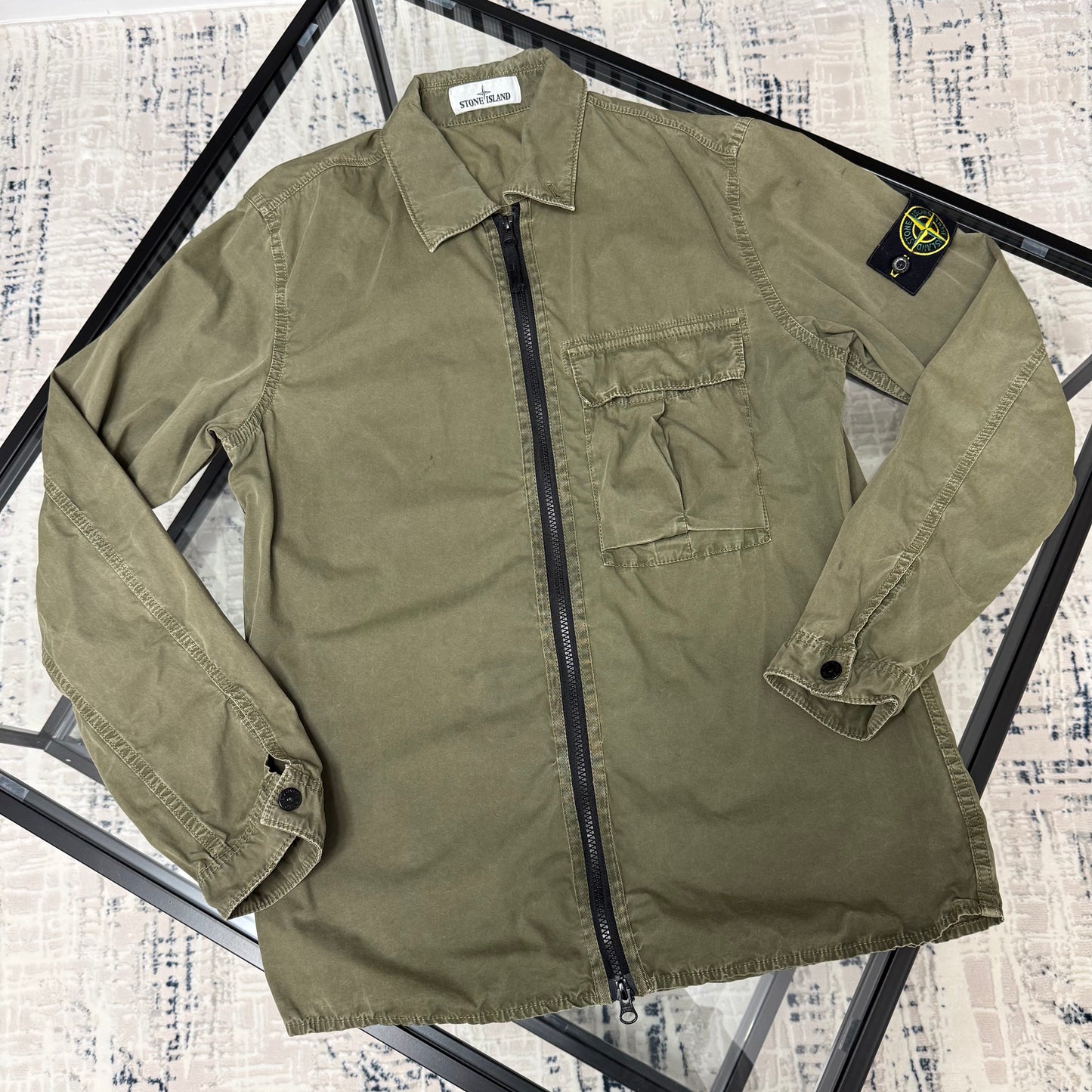 Olive Green Overshirt