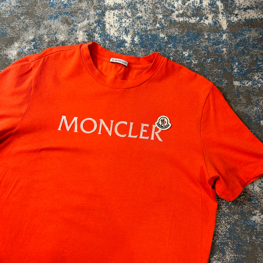 Orange Writing T-Shirt