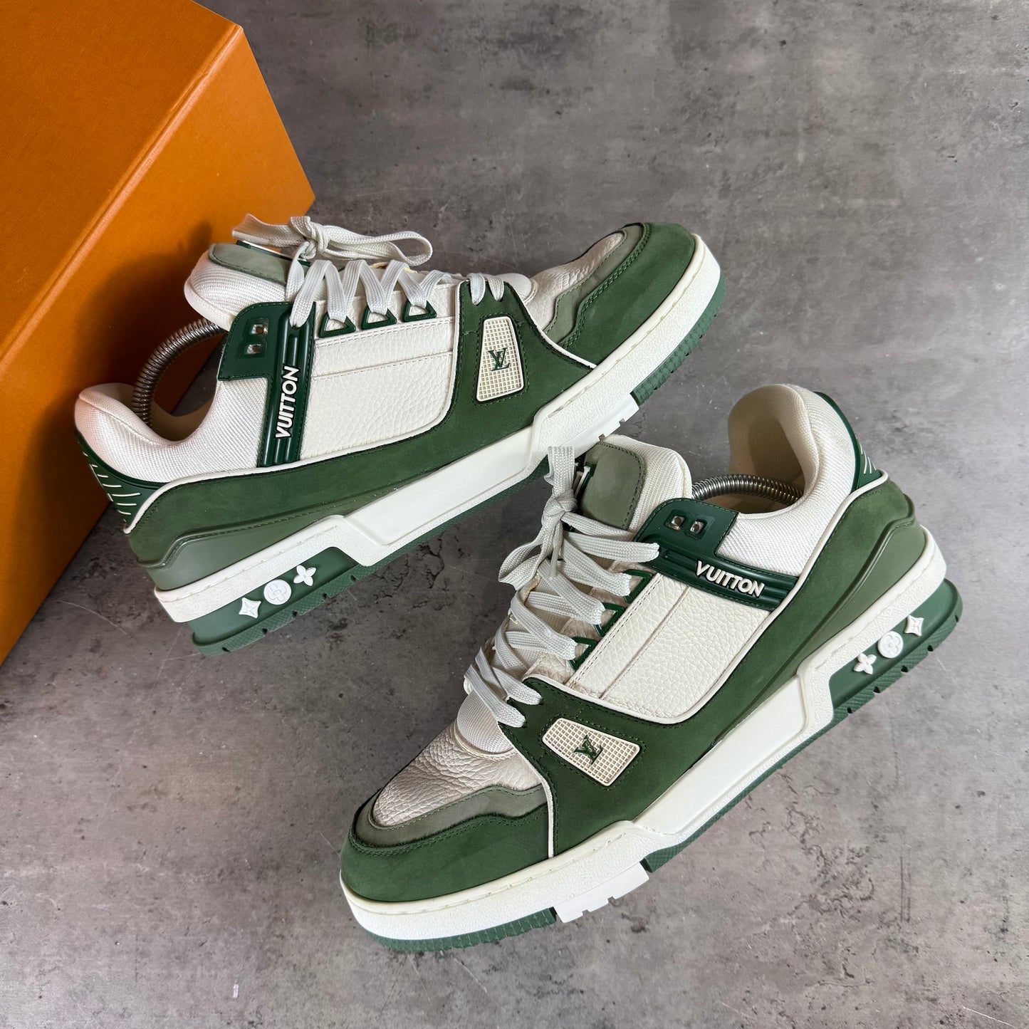 Green Suede Sneaker