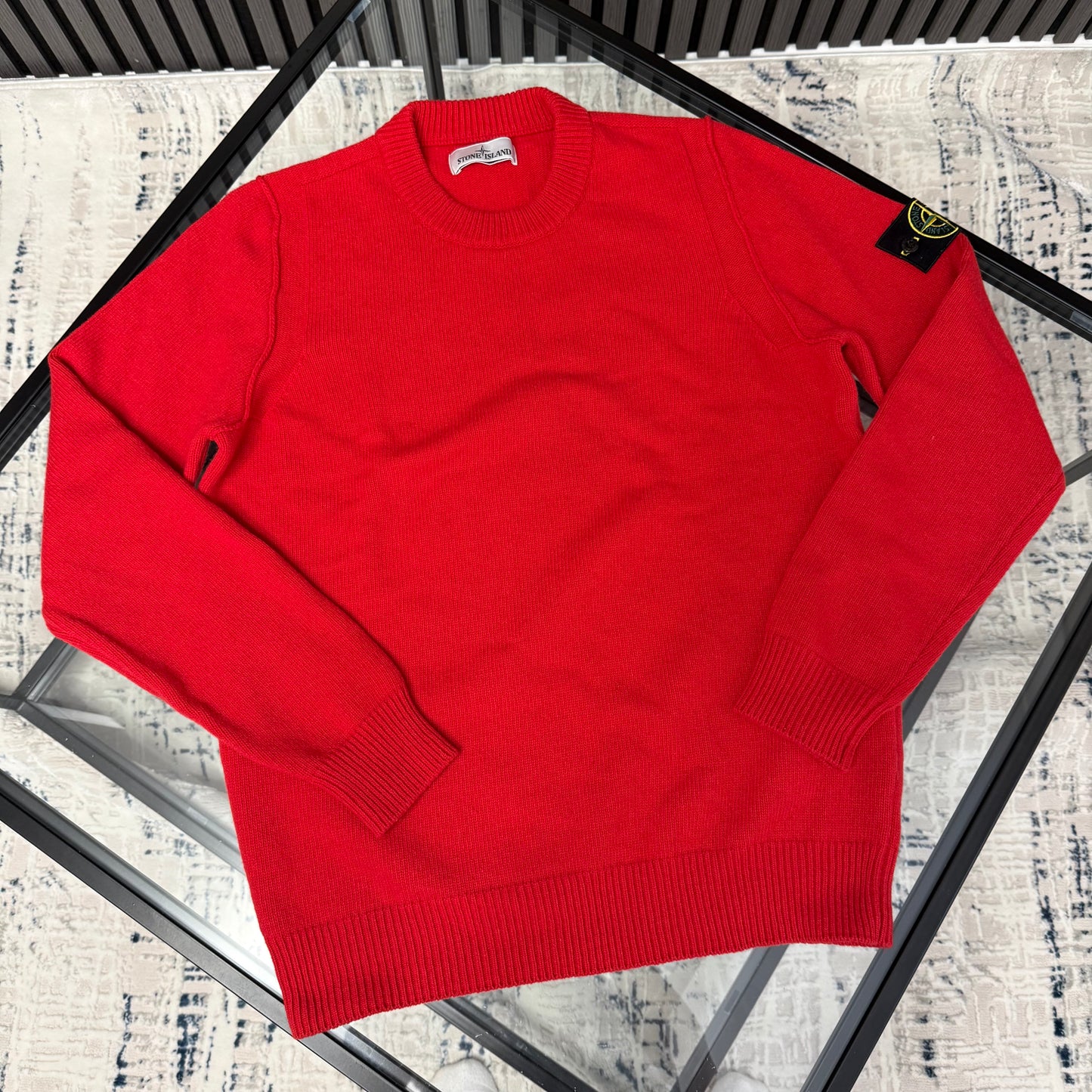 Red Knit Sweater