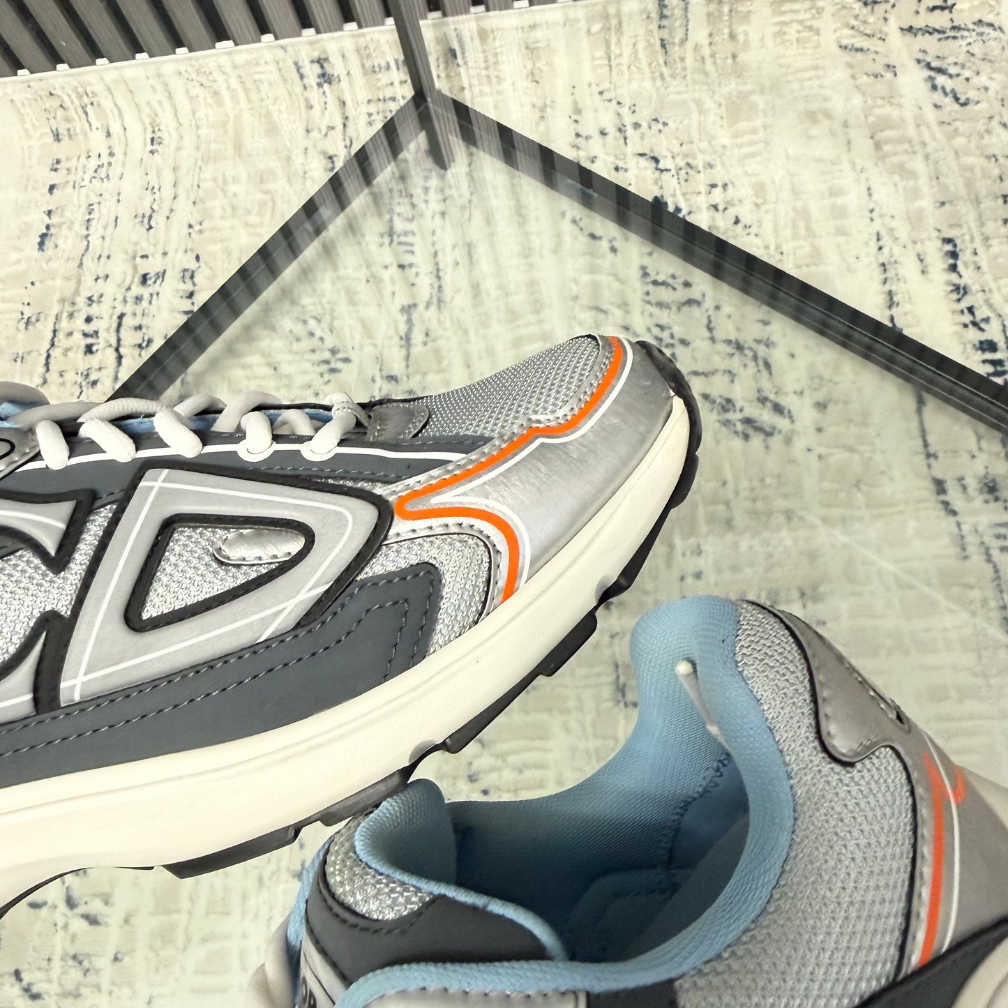 Silver/Blue B30
