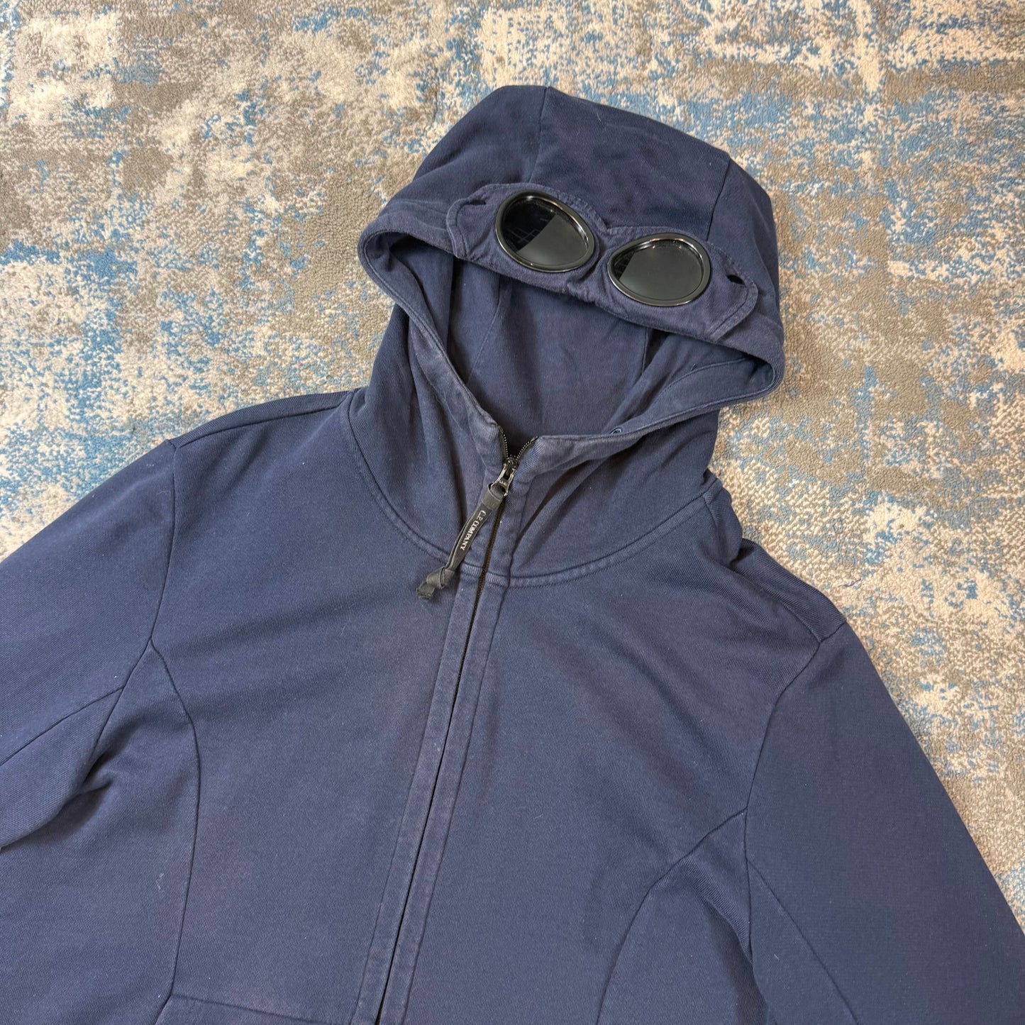 Navy Goggle Hoodie