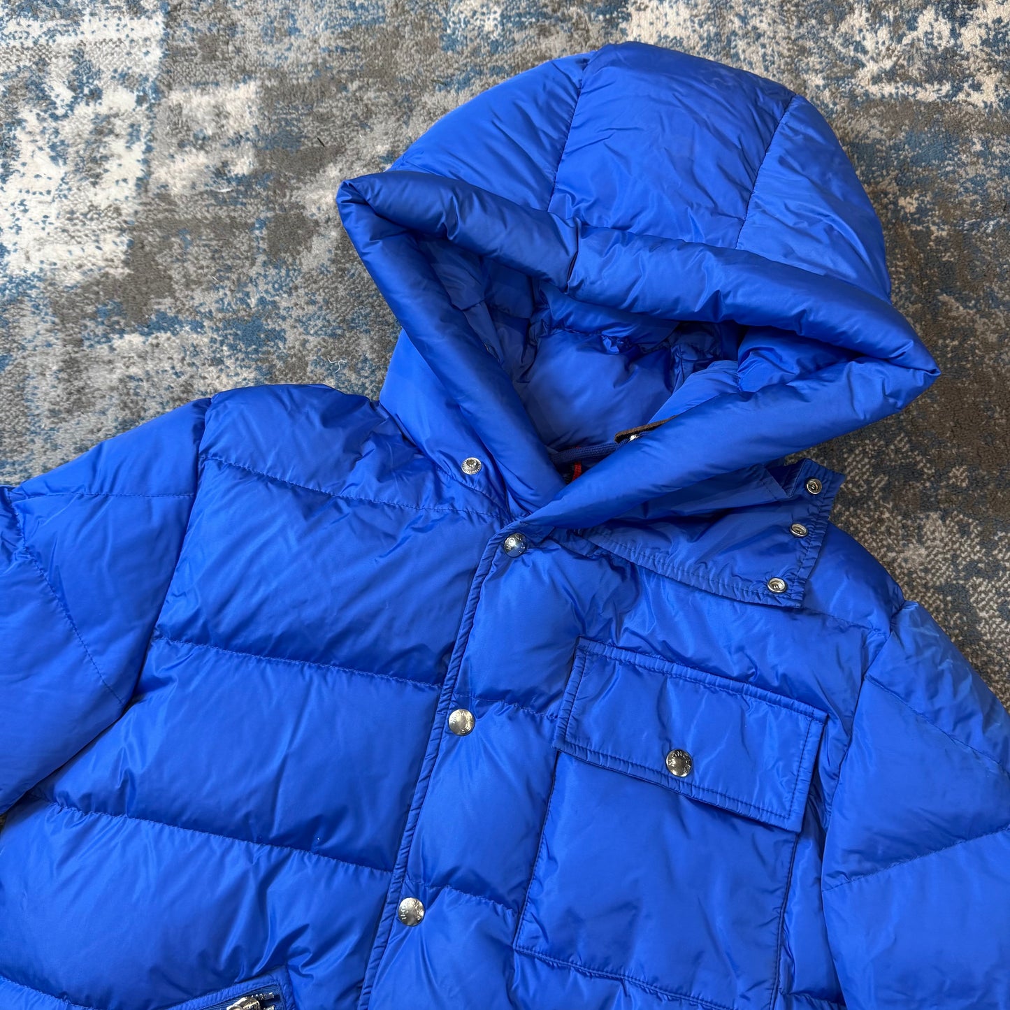 Blue Down Coat