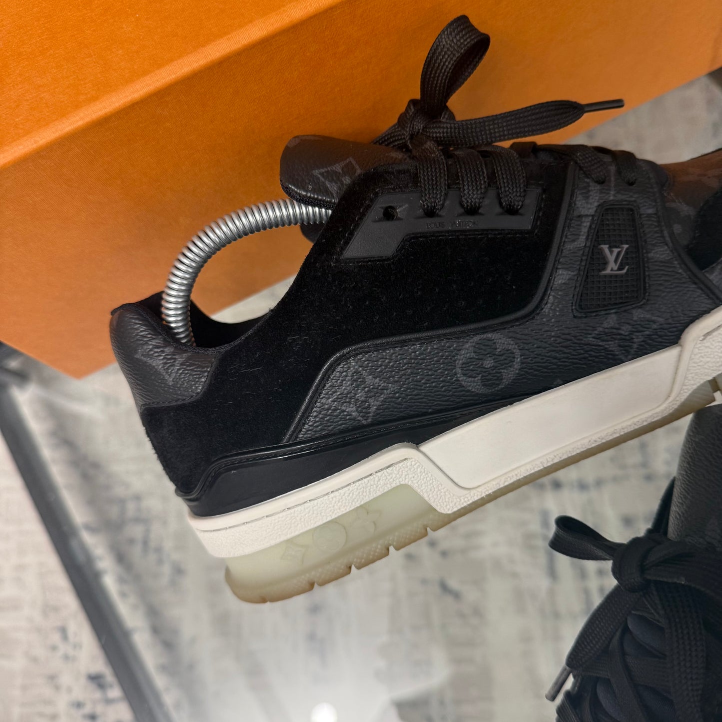 Monogram Leather Sneaker