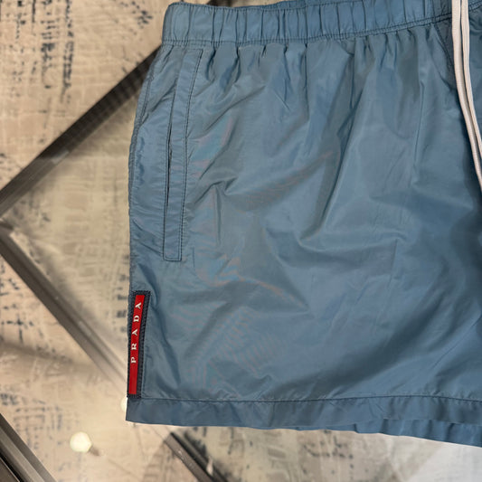 Blue Strip SwimShorts