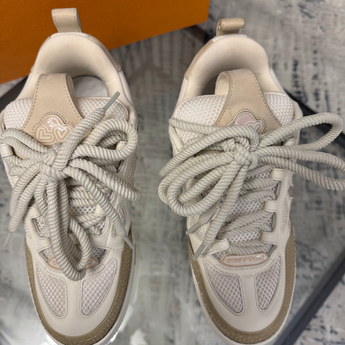 Beige Skate Sneaker