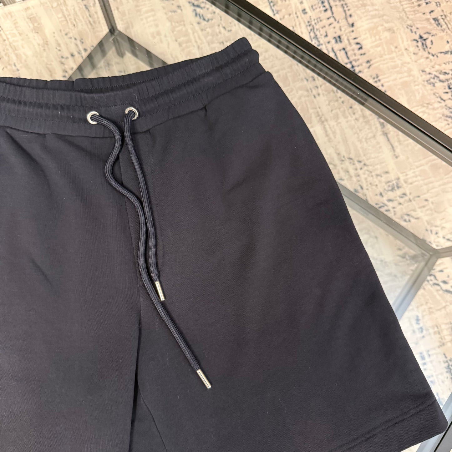 Navy Jogger Short