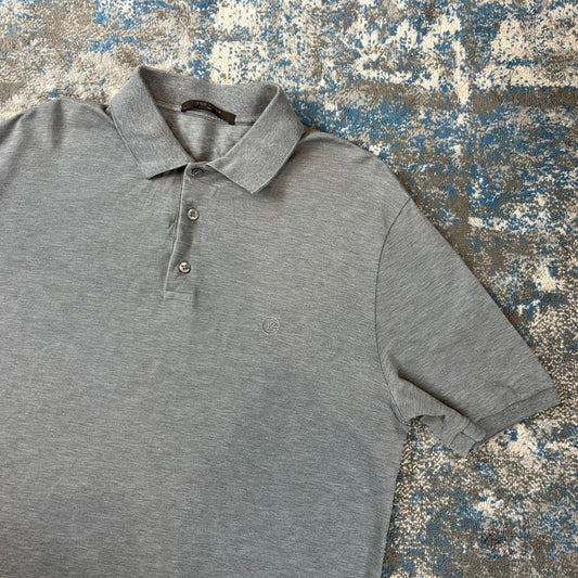 Grey Emblem Polo