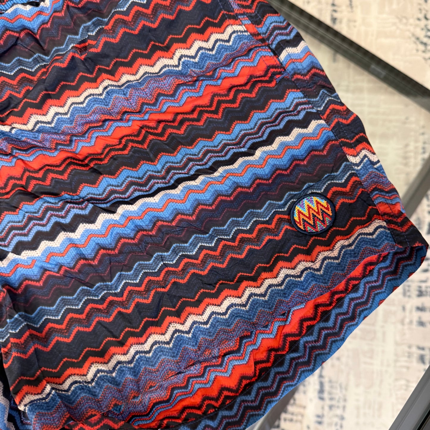 Blue Multi SwimShorts