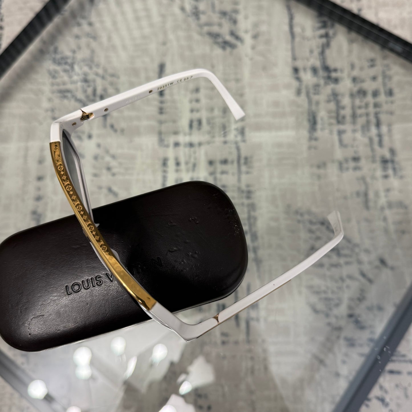 White Evidence Sunglasses