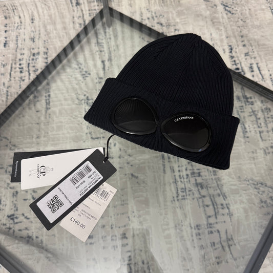 Goggle Navy Beanie