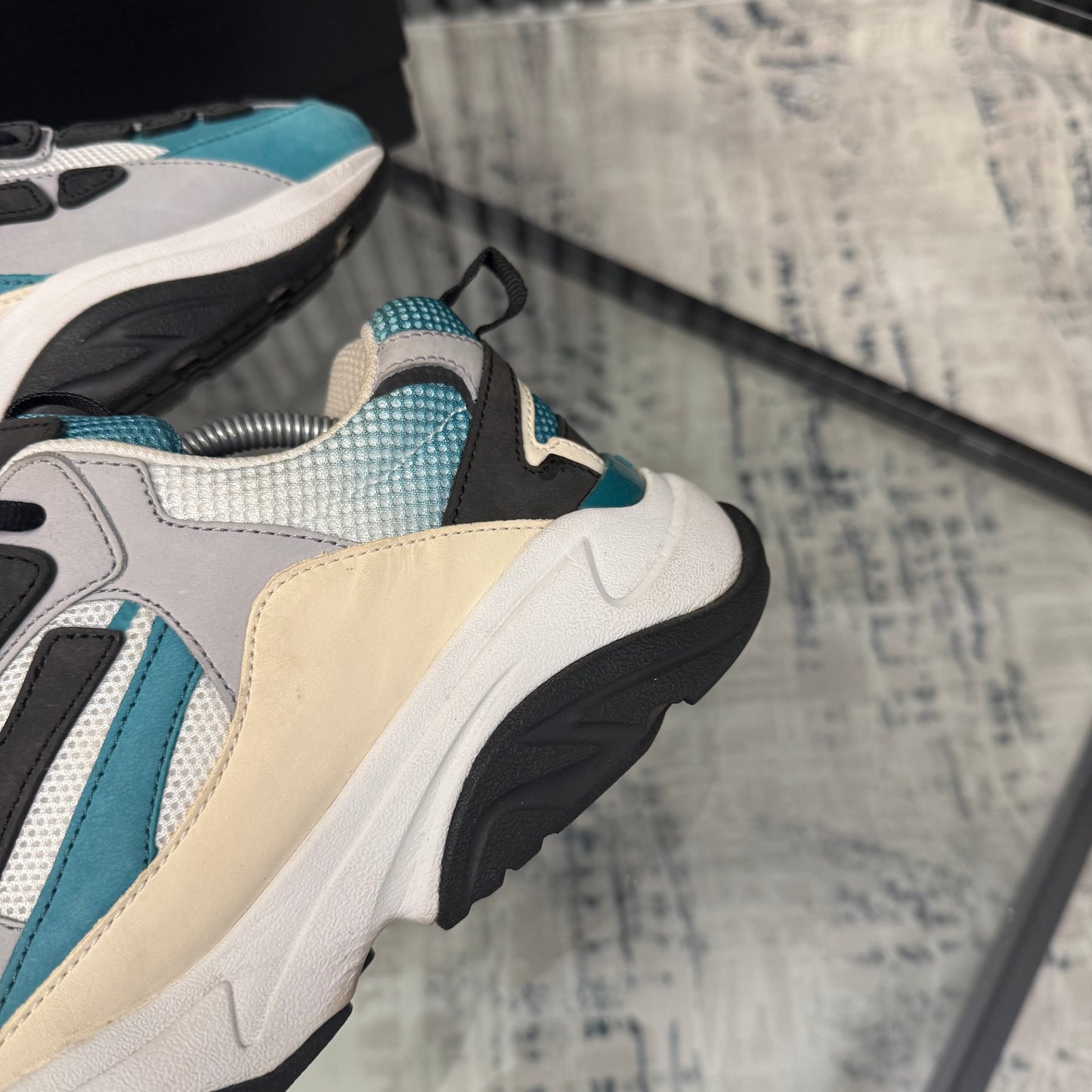 Blue/Grey Bone Runner