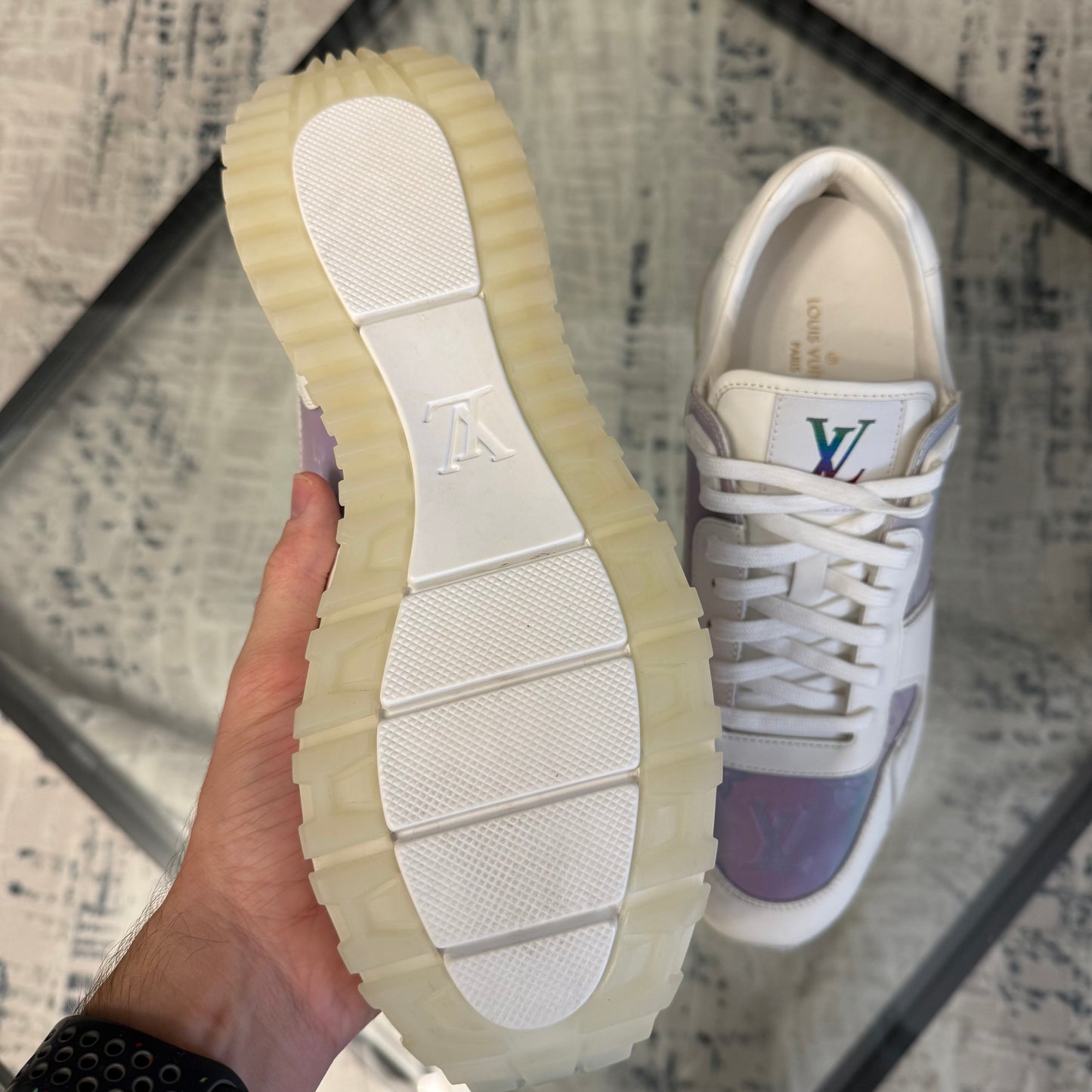White Runaway Sneaker