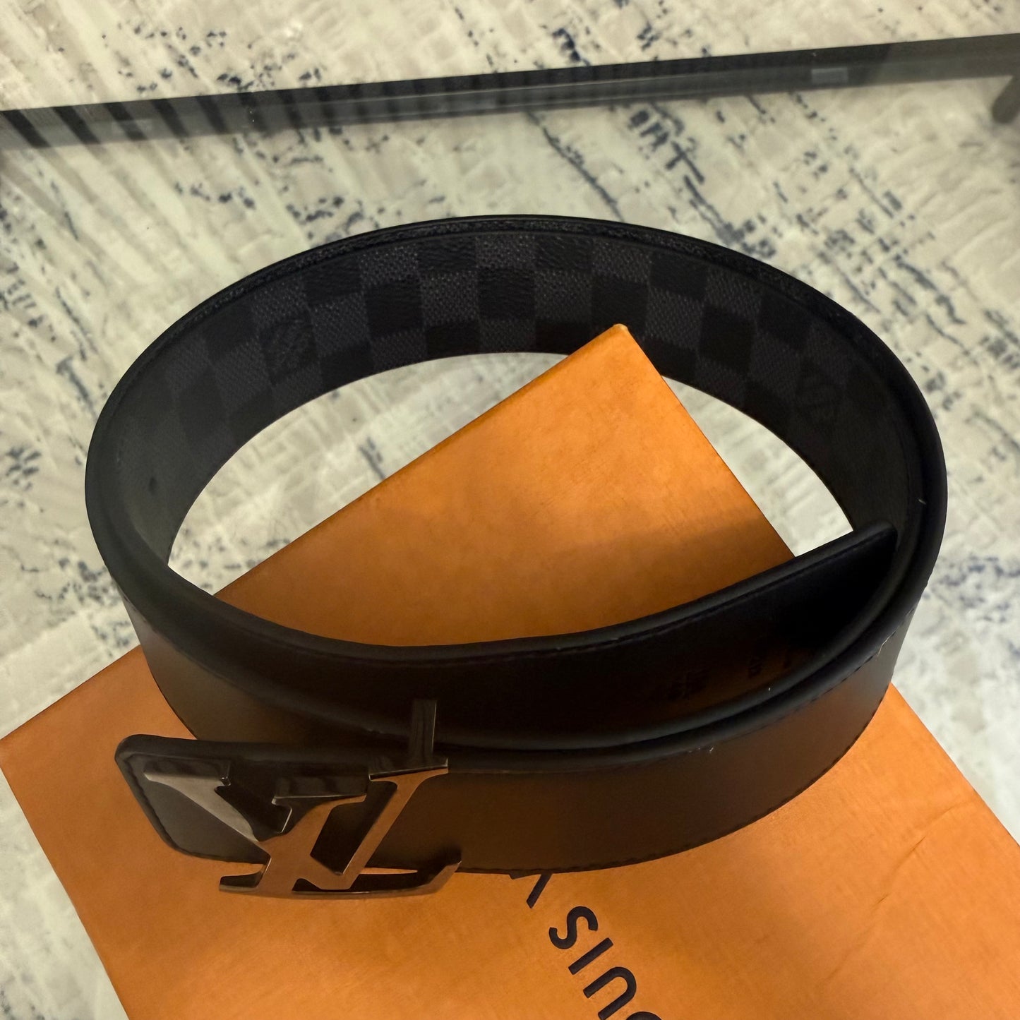Reversible Monogram Belt