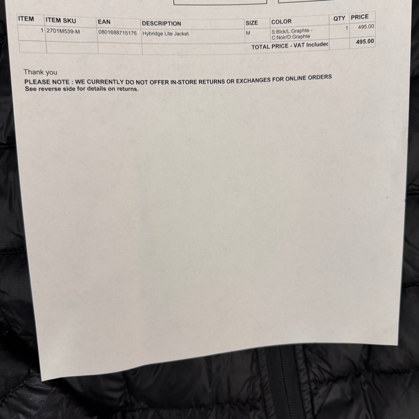 CG Hybridge Jacket