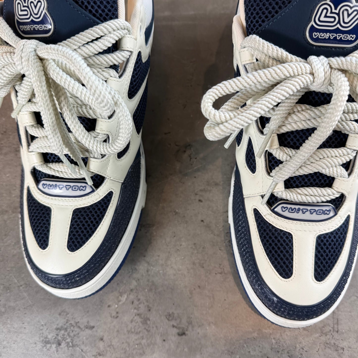 Navy Skate Sneaker