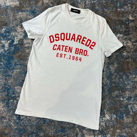 DSQ White T-Shirt