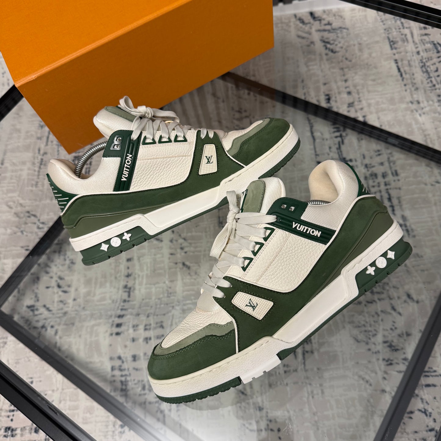 Green Suede Sneaker