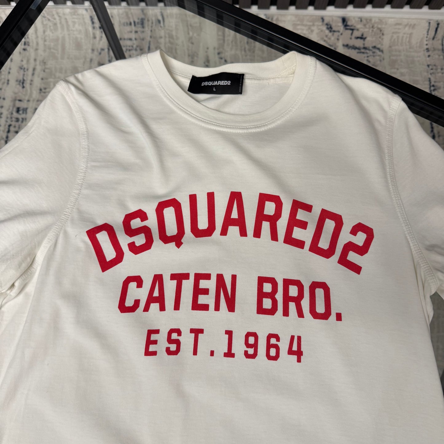 DSQ White T-Shirt