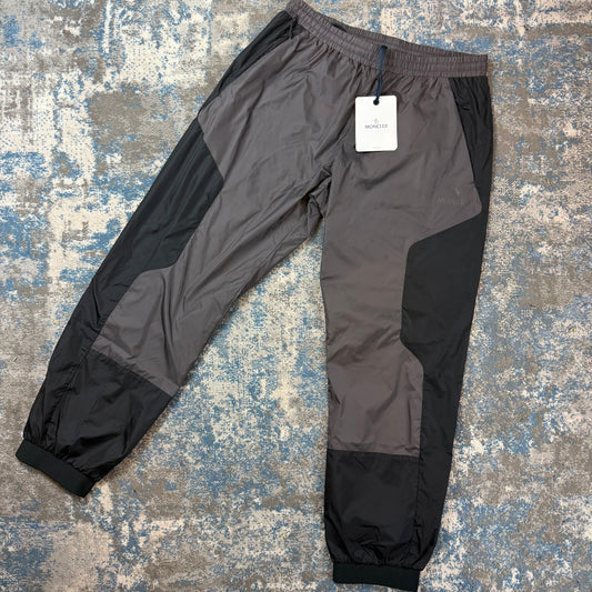 Nylon Grey/Black Track Bottoms