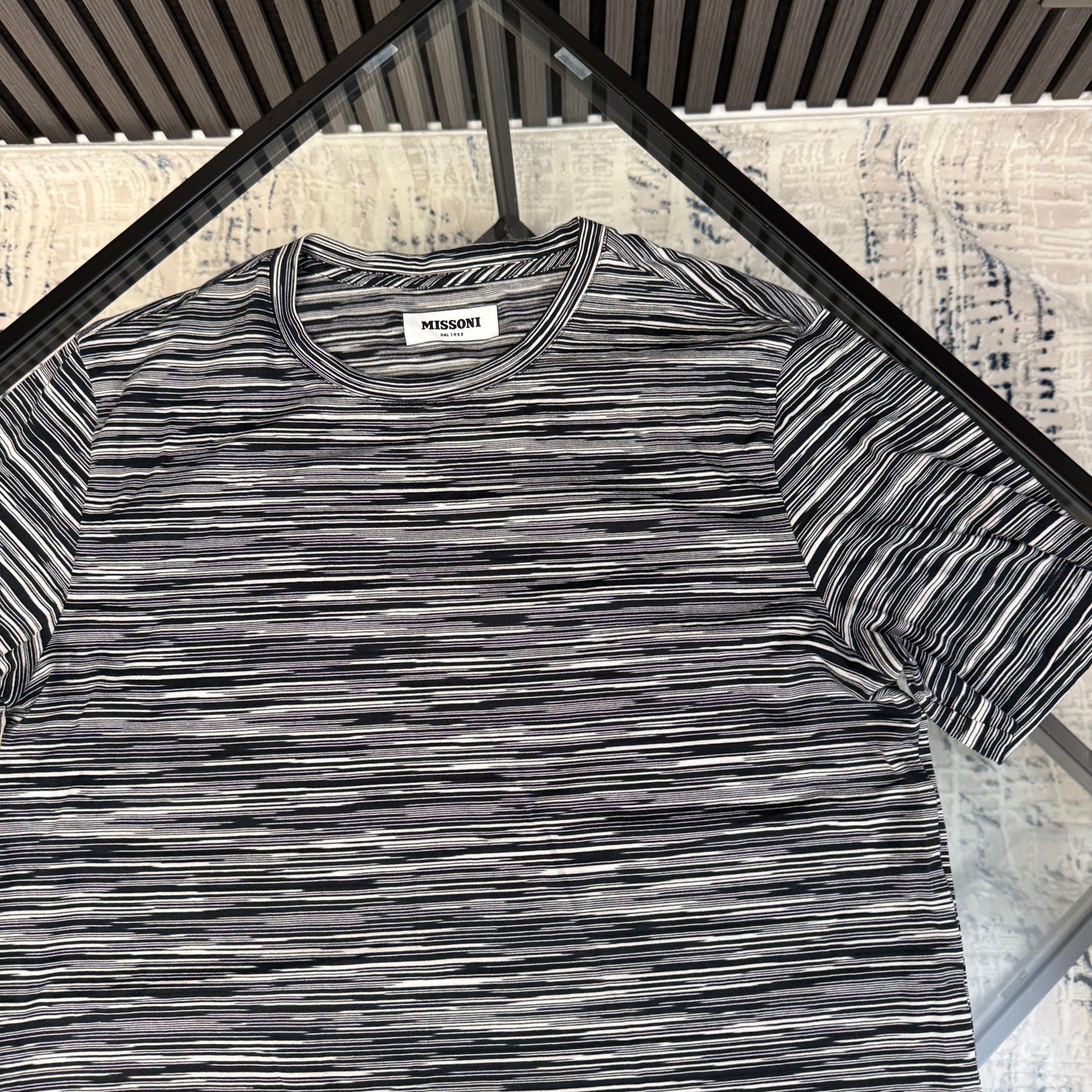 Black/White Stripe T-Shirt
