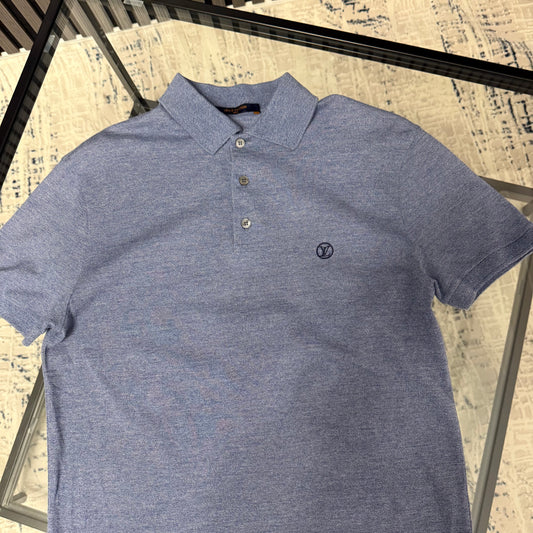 Blue Logo Polo