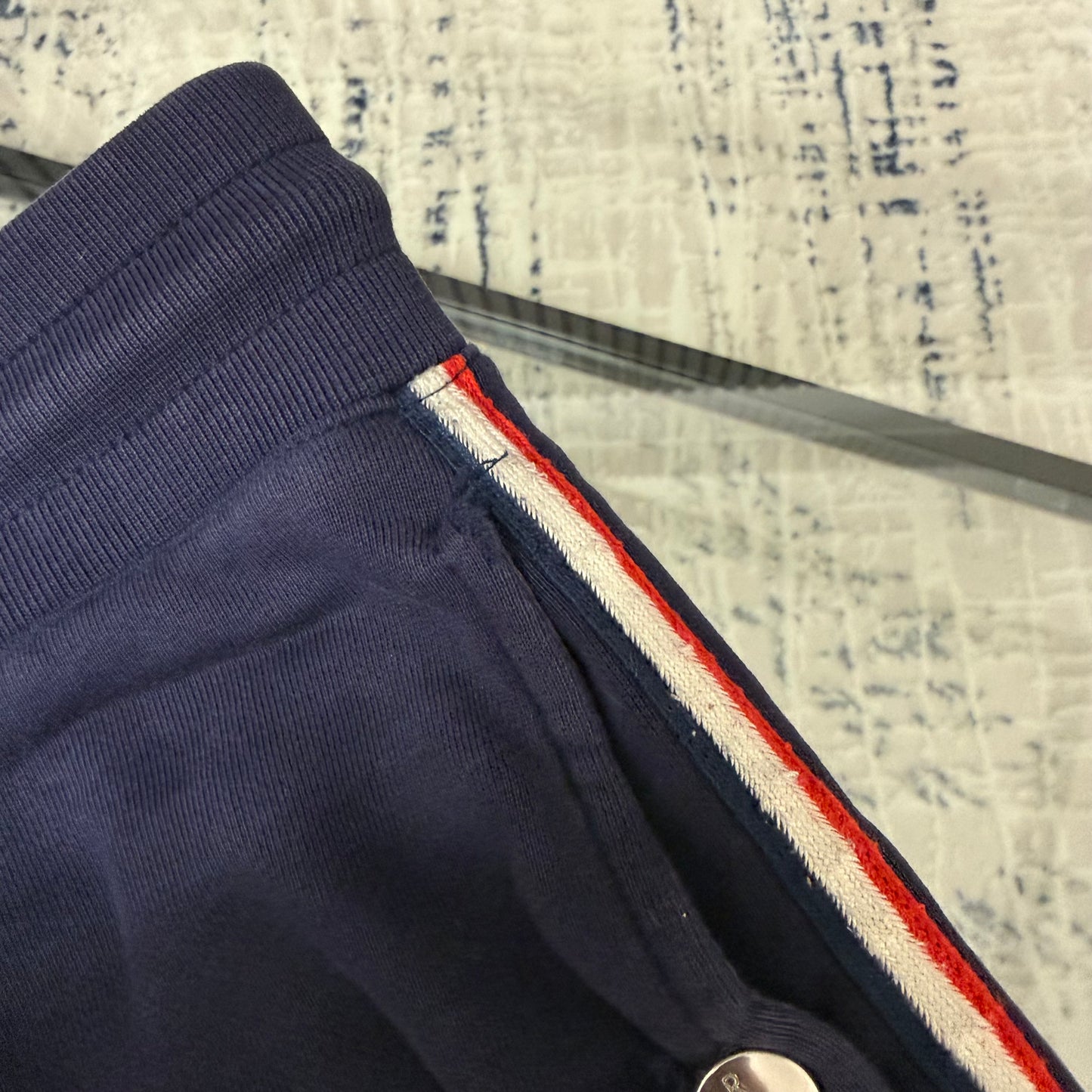 Navy Mag Shorts