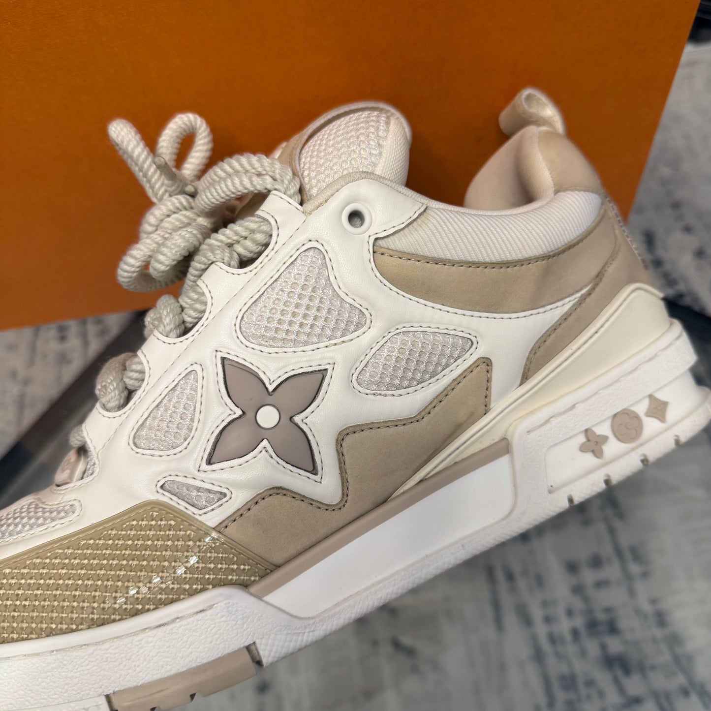 Beige Skate Sneaker