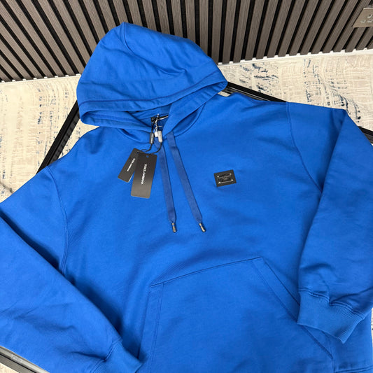 Blue Plaque Hoodie