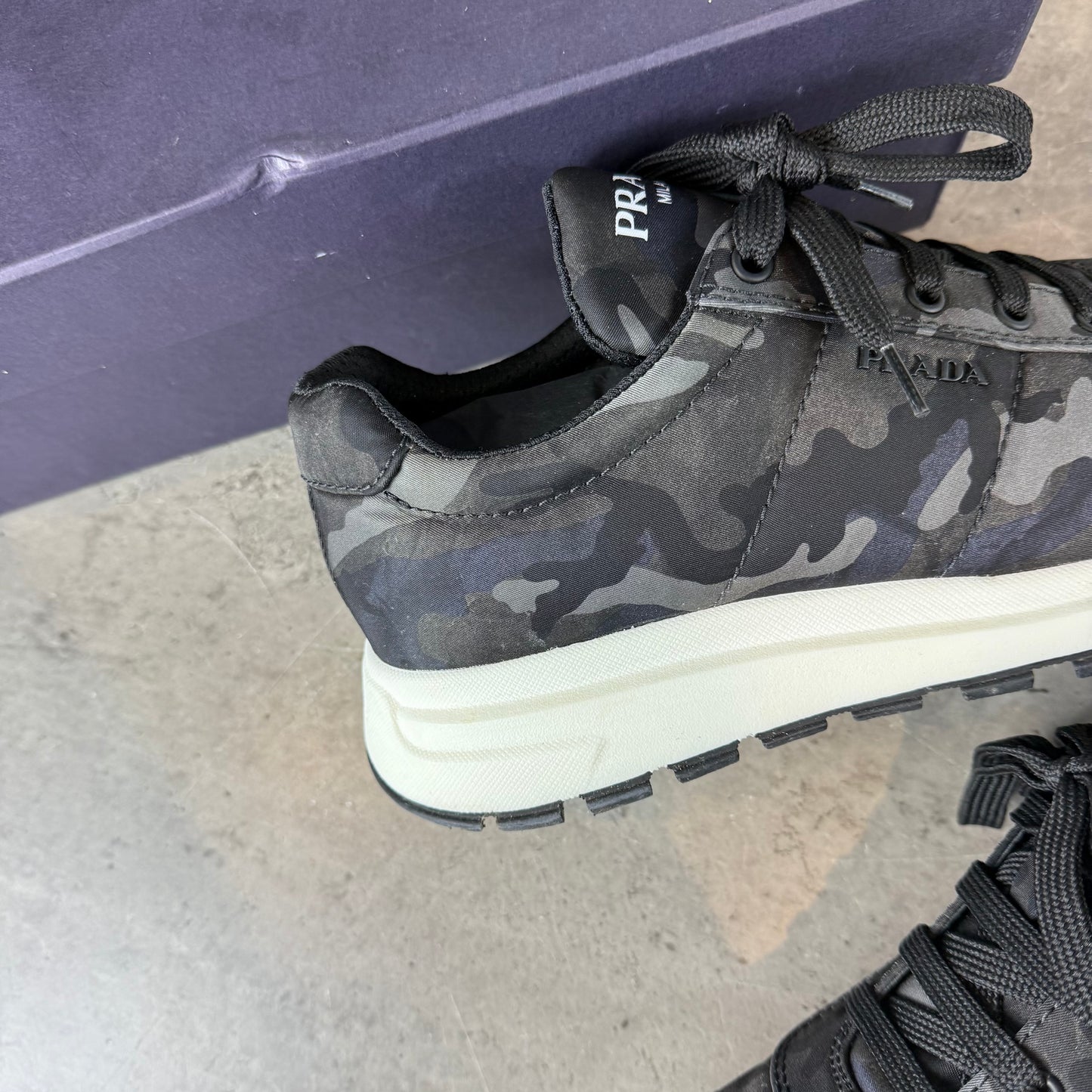 Nylon Camo Sneaker