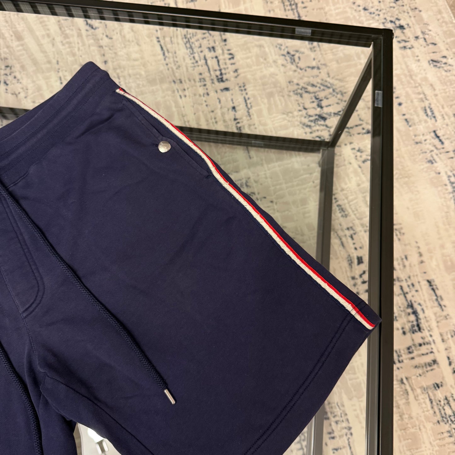 Navy Mag Shorts