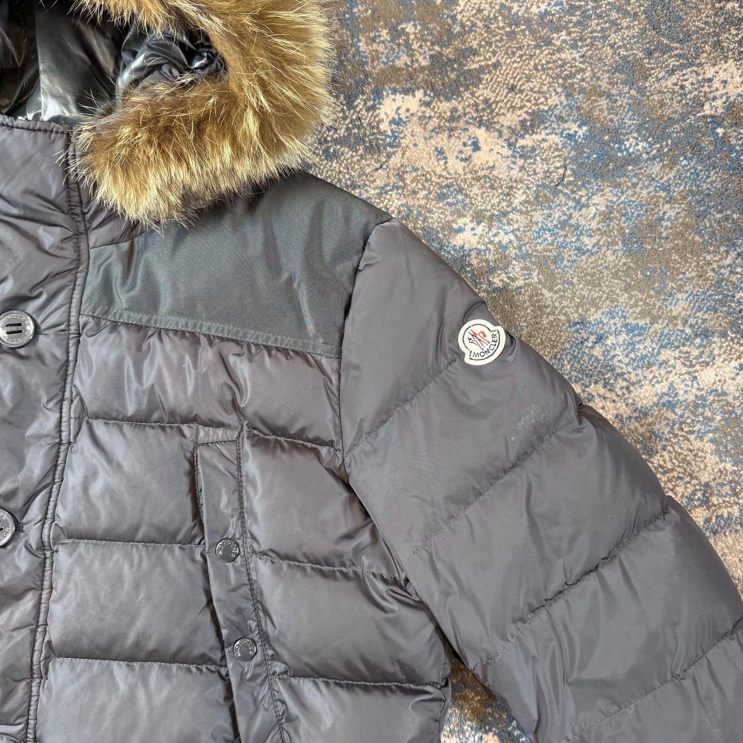Grey Puffer Jacket