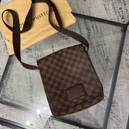 Brown Damier Messenger