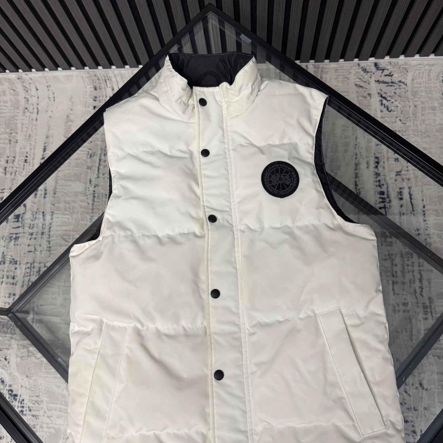 White Ghost Badge Gilet