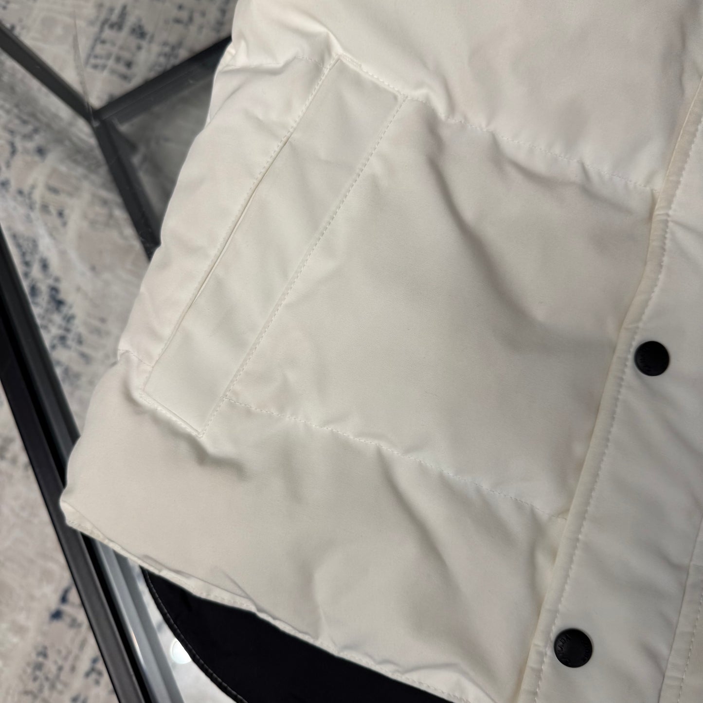 White Ghost Badge Gilet