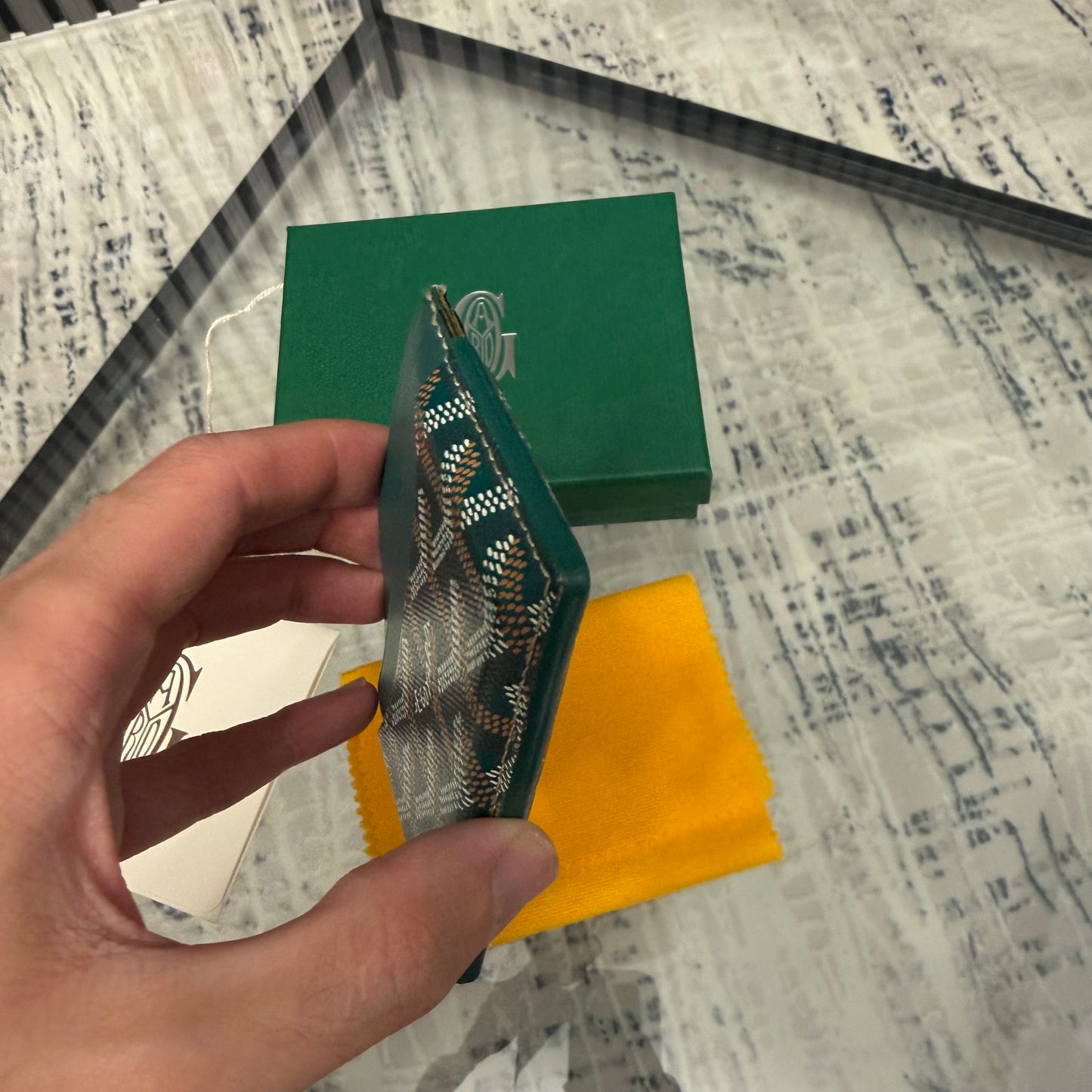 Green Cardholder