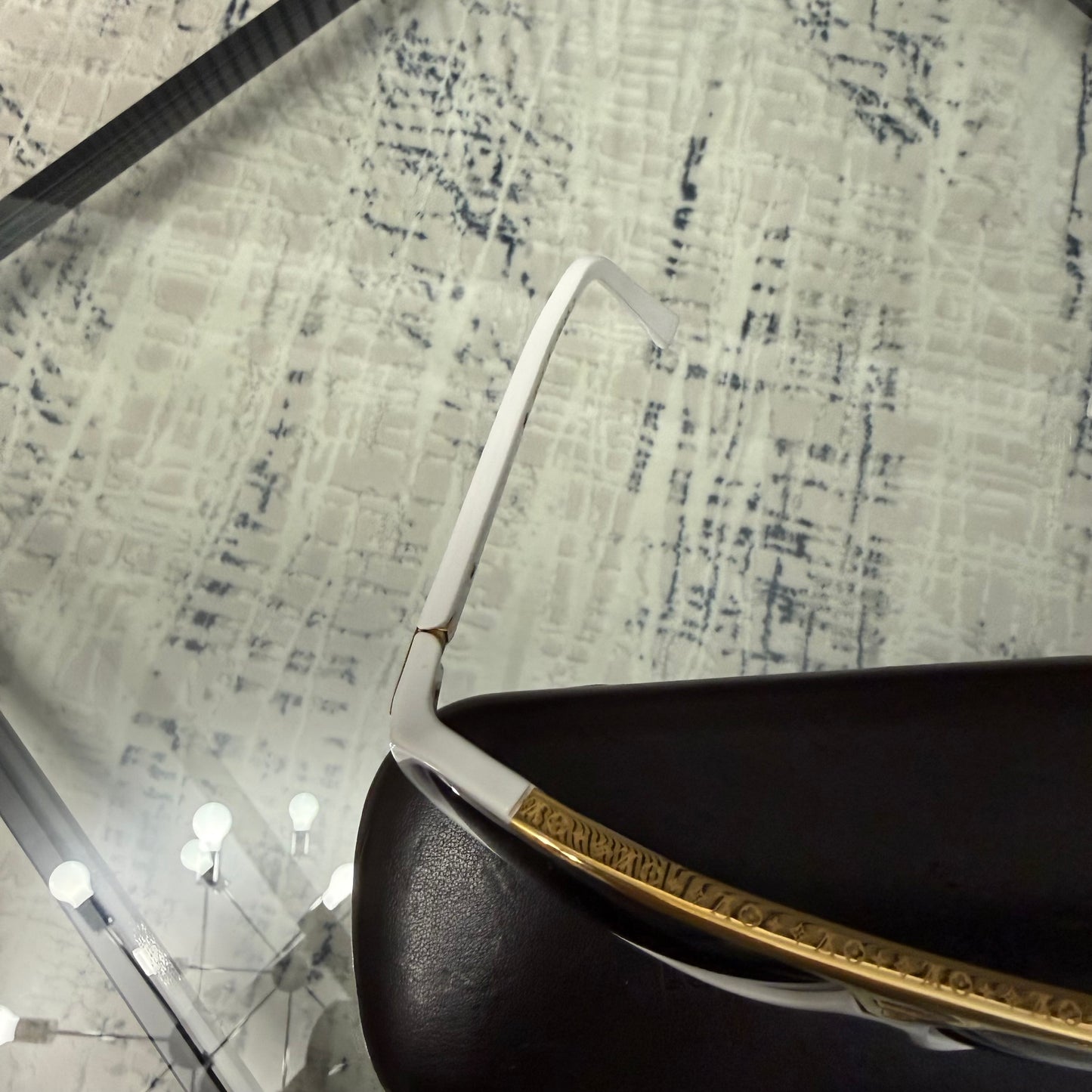 White Evidence Sunglasses