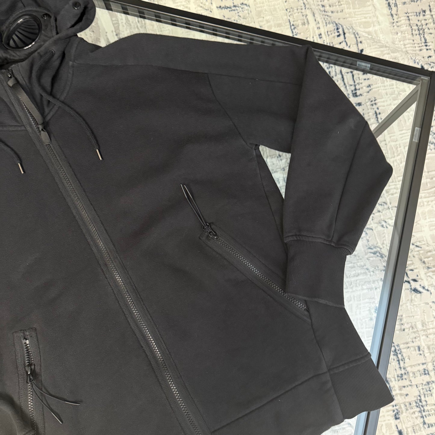 Black Goggle Hoodie