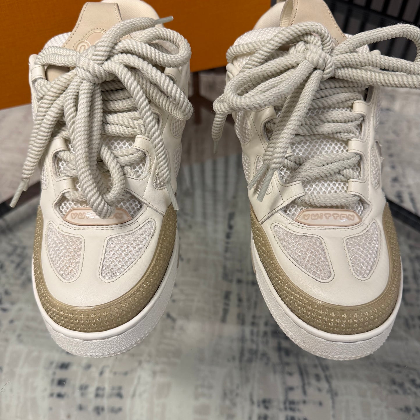 Beige Skate Sneaker