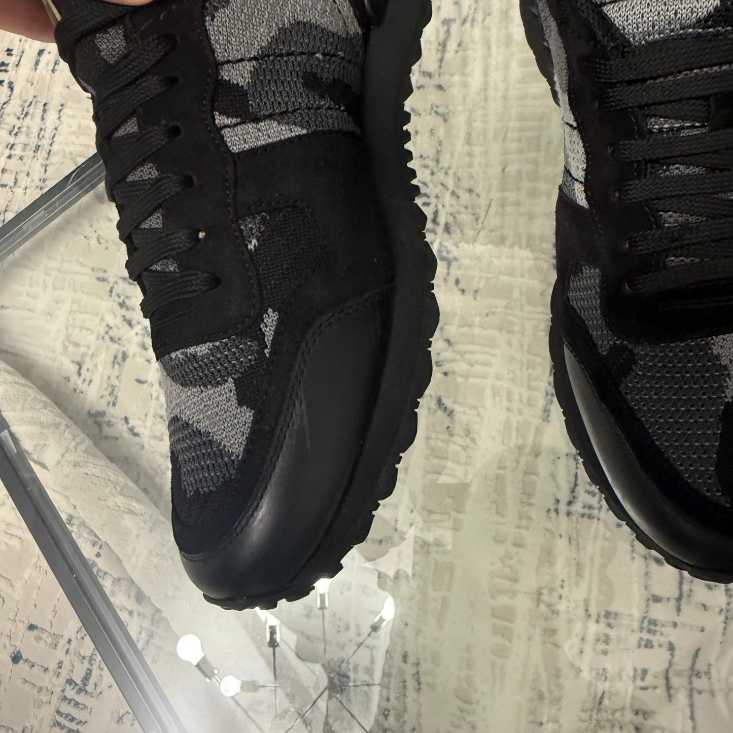 Black/Grey Mesh RockRunner