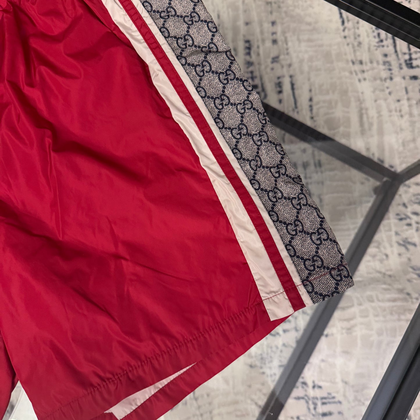 GG Red SwimShorts