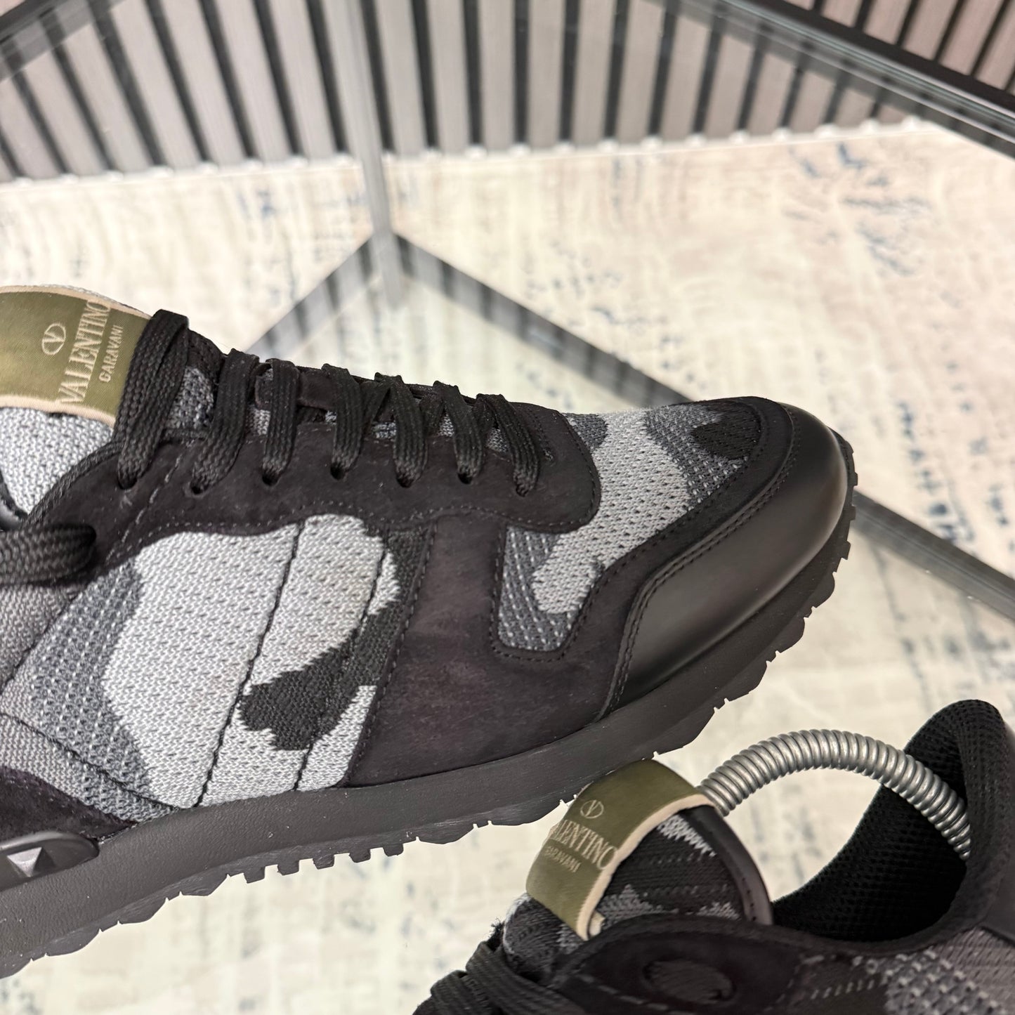 Black/Grey Mesh RockRunner