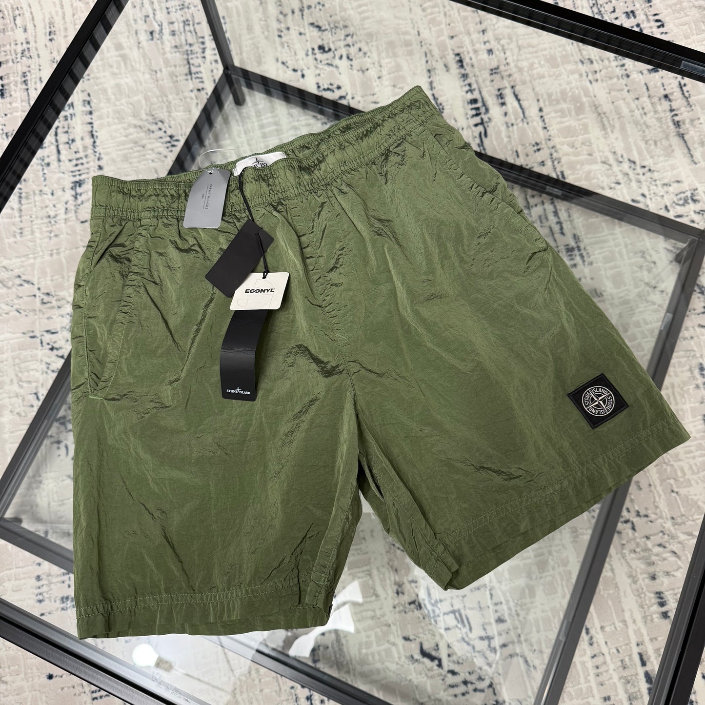 Nylon Metal SwimShorts