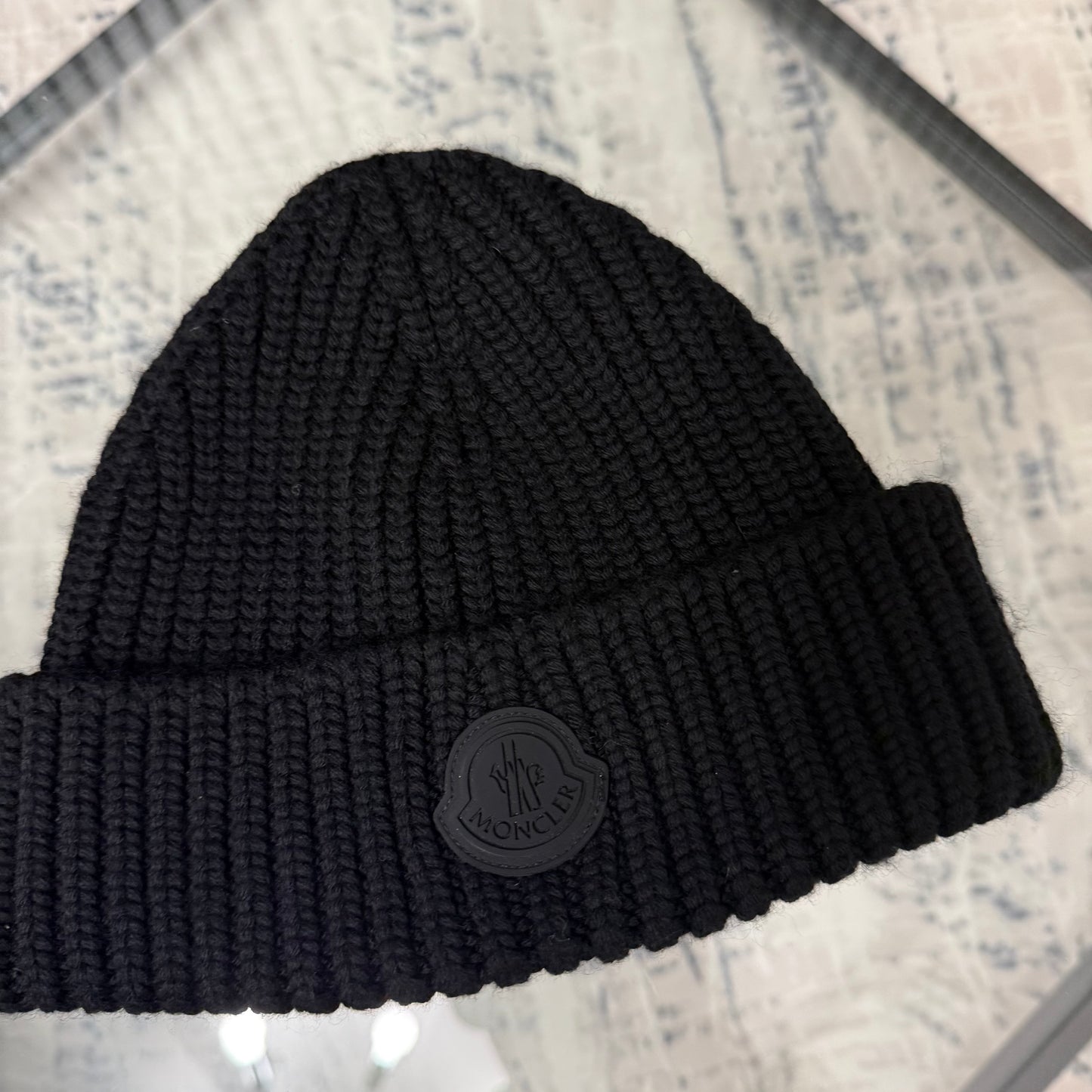 Black Beretto Beanie