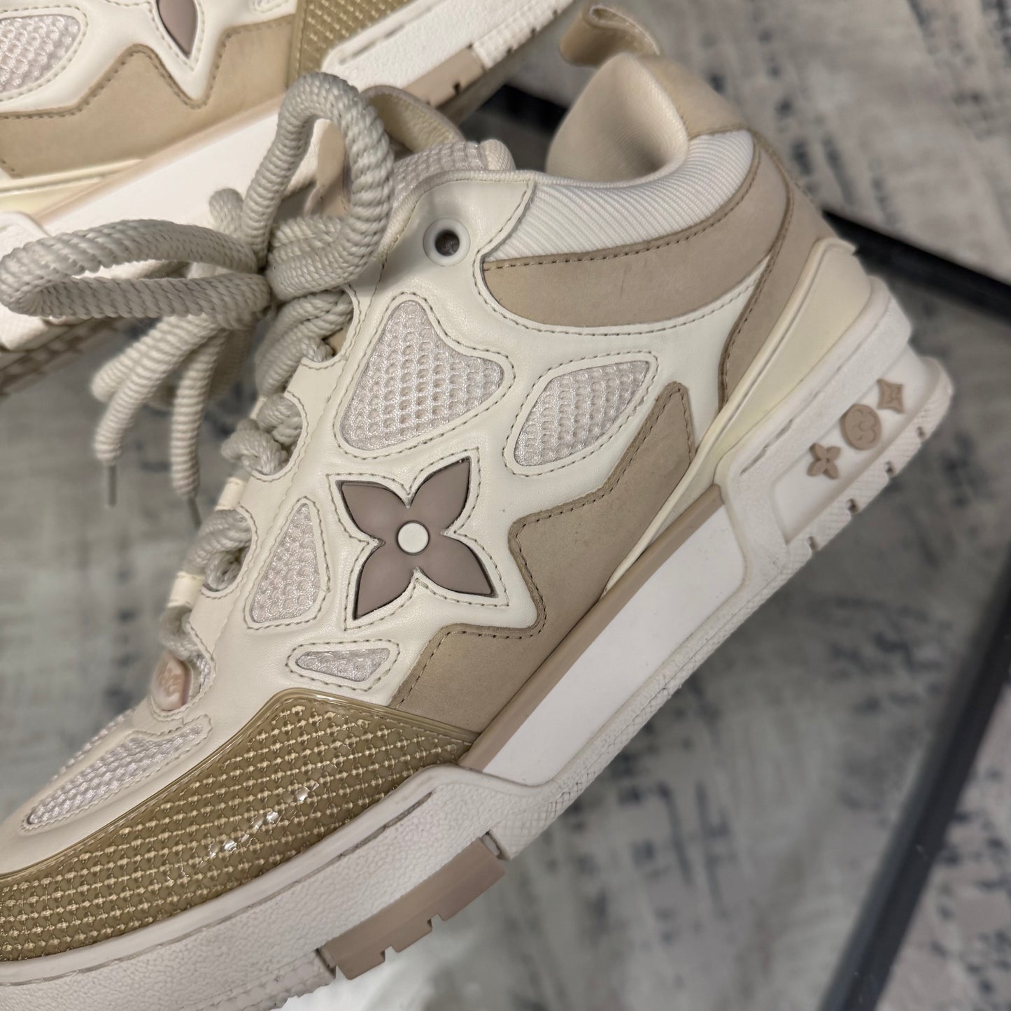 Beige Skate Sneaker