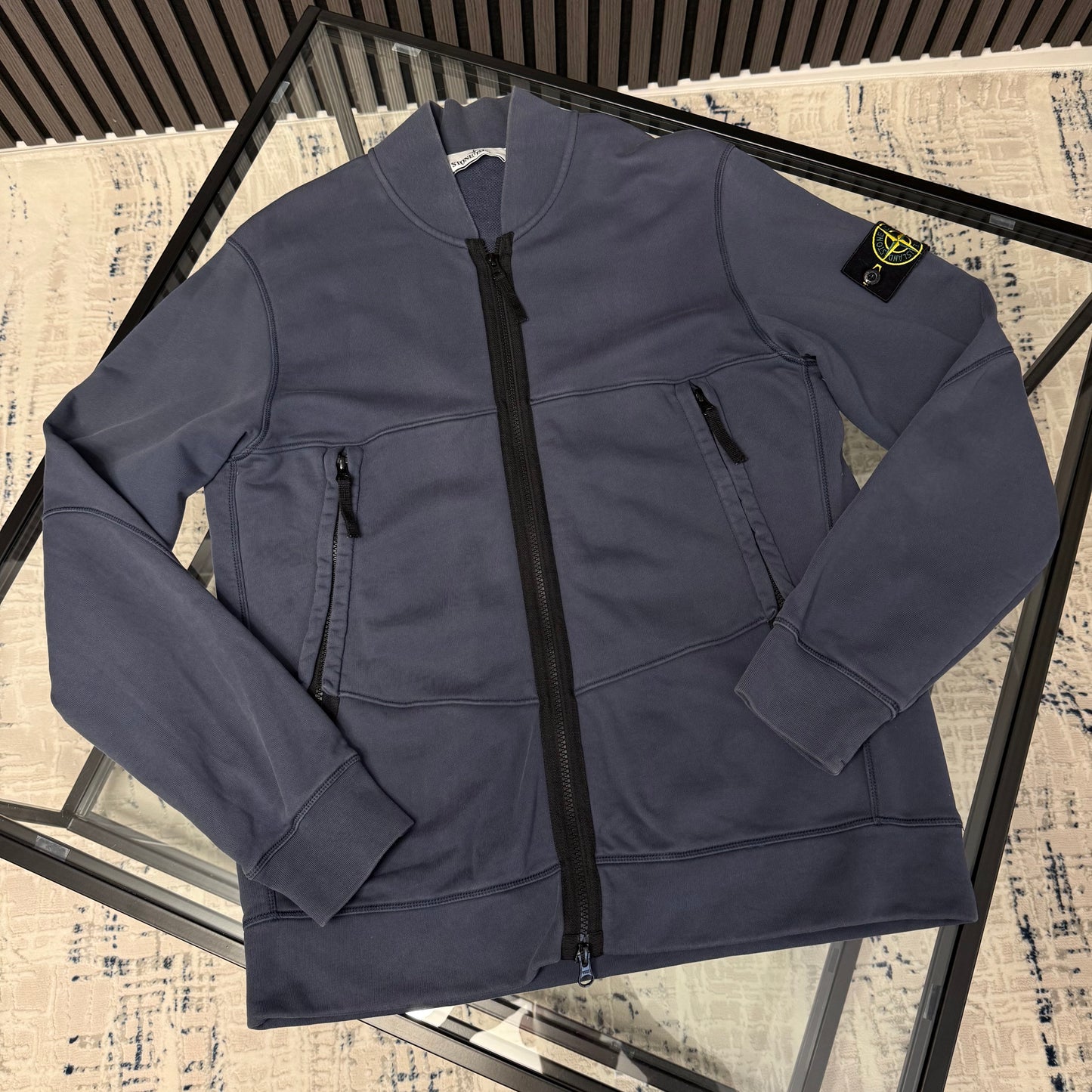 Blue Zip Up