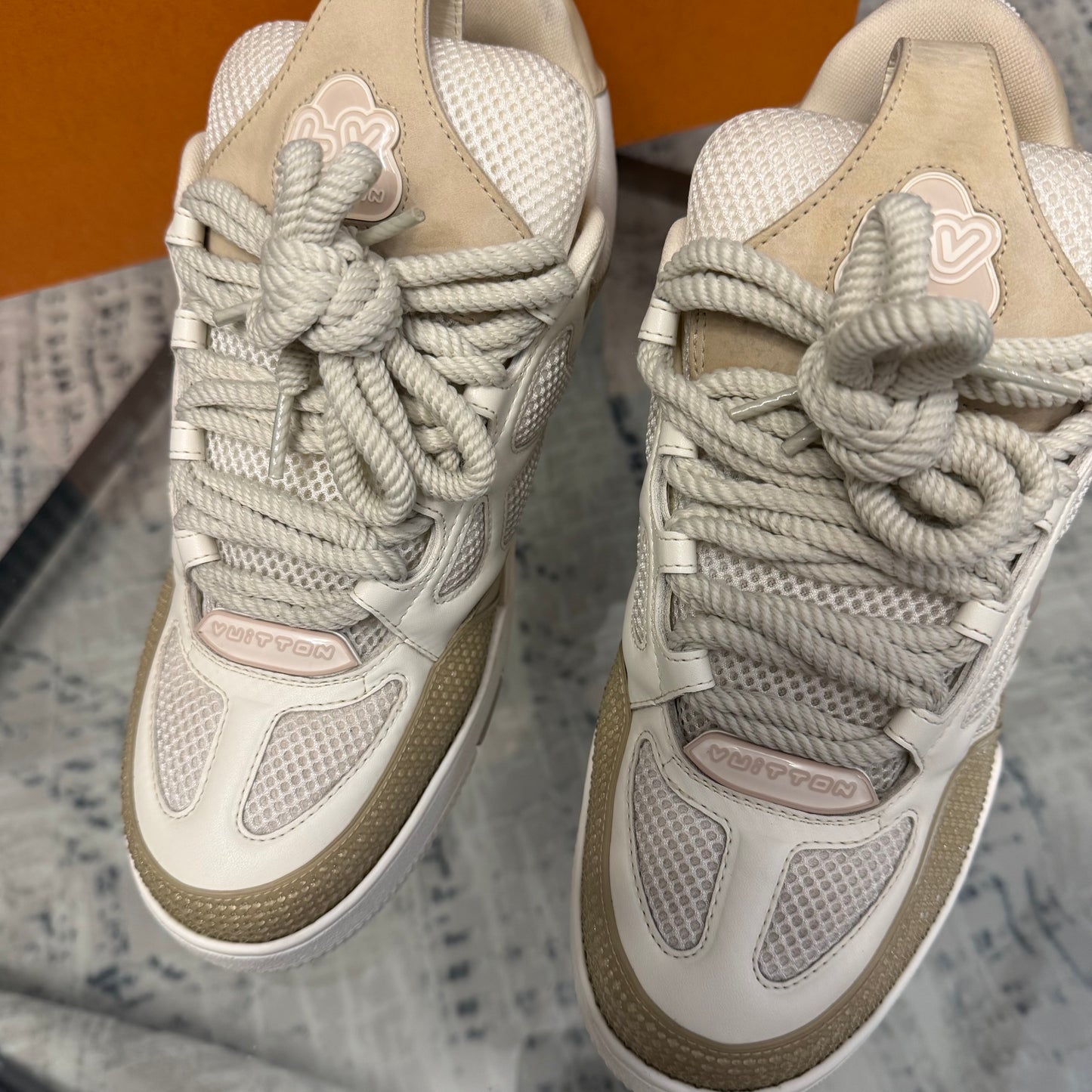 Beige Skate Sneaker