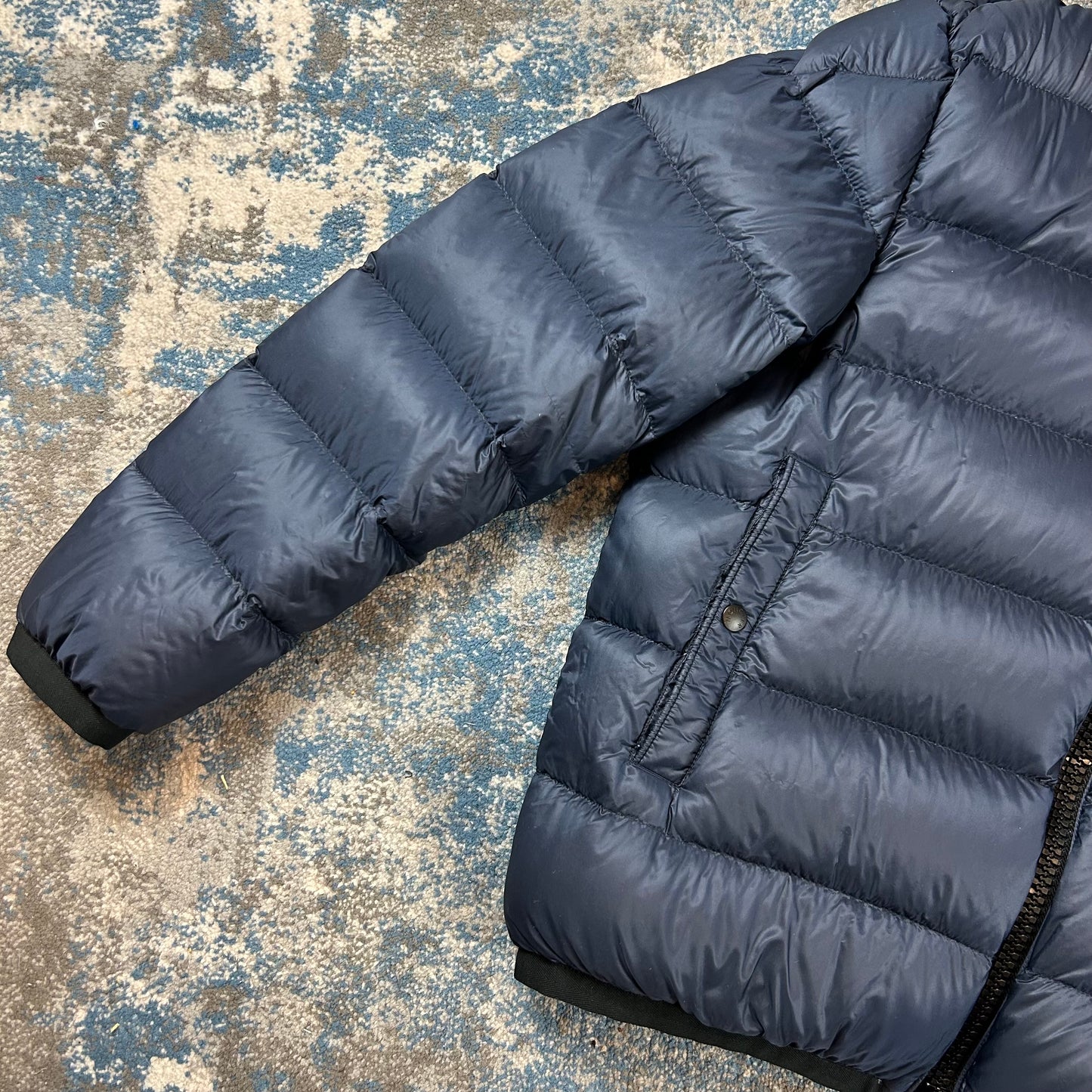 Navy Myosotis Coat