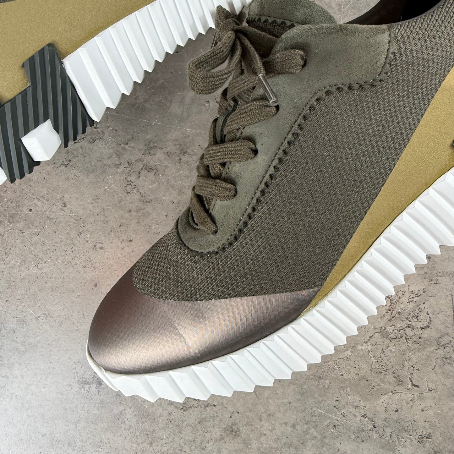 Olive Bounce Sneaker